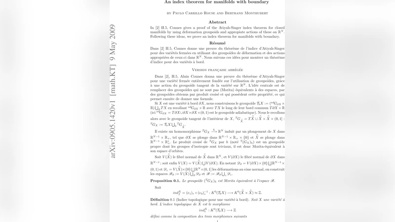 An index theorem for manifolds with boundary