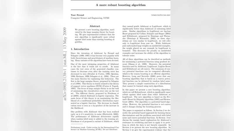 A more robust boosting algorithm