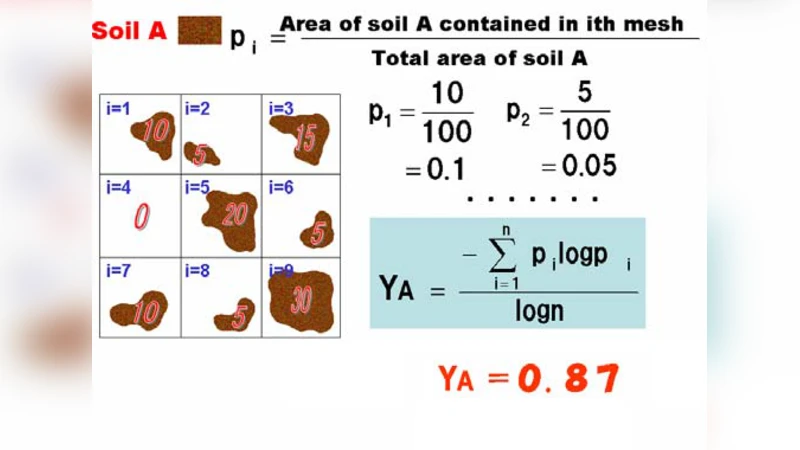 Evaluation of pedodiversity and land use diversity in terms of the   Shannon Entropy