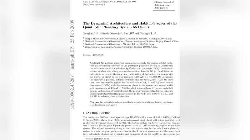 The Dynamical Architecture and Habitable Zones of the Quintuplet   Planetary System 55 Cancri