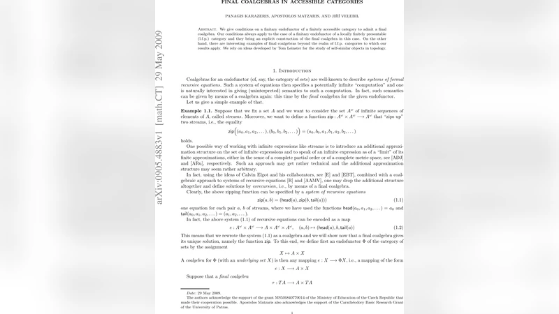 Final coalgebras in accessible categories