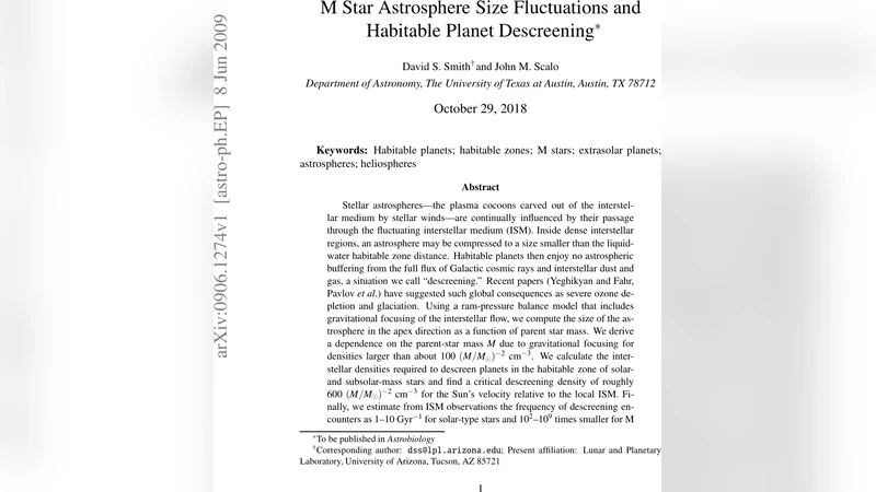 M Star Astrosphere Size Fluctuations and Habitable Planet Descreening