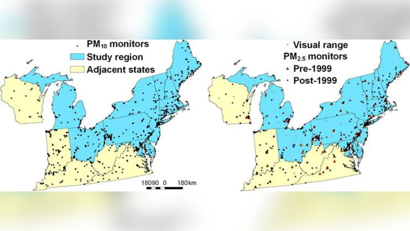 Practical large-scale spatio-temporal modeling of particulate matter   concentrations