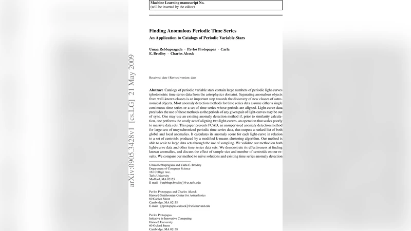 Finding Anomalous Periodic Time Series: An Application to Catalogs of   Periodic Variable Stars