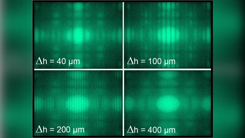 Granularite laser et interferences de speckles