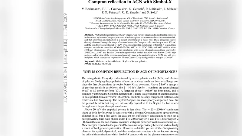 Compton reflection in AGN with Simbol-X