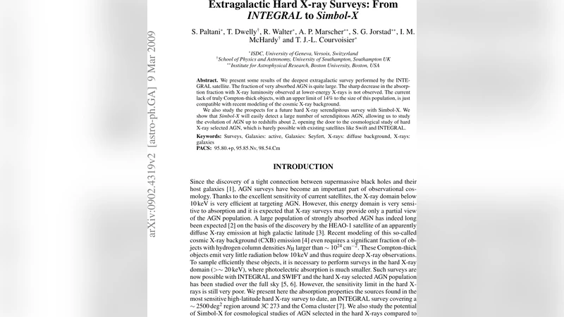 Extragalactic Hard X-ray Surveys: From INTEGRAL to Simbol-X