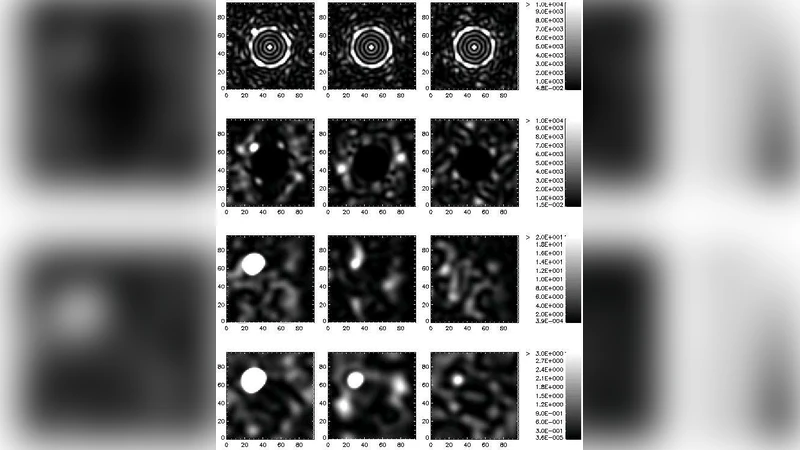 Extreme coronagraphy with an adaptive hologram Simulations of exo-planet   imaging