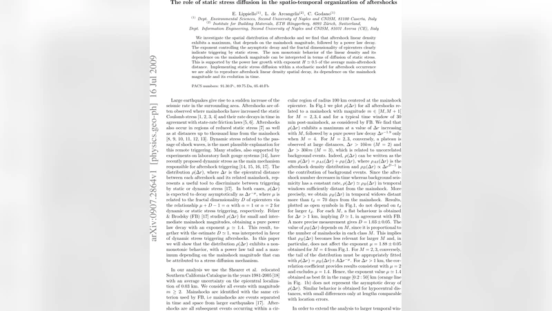 The role of static stress diffusion in the spatio-temporal organization   of aftershocks