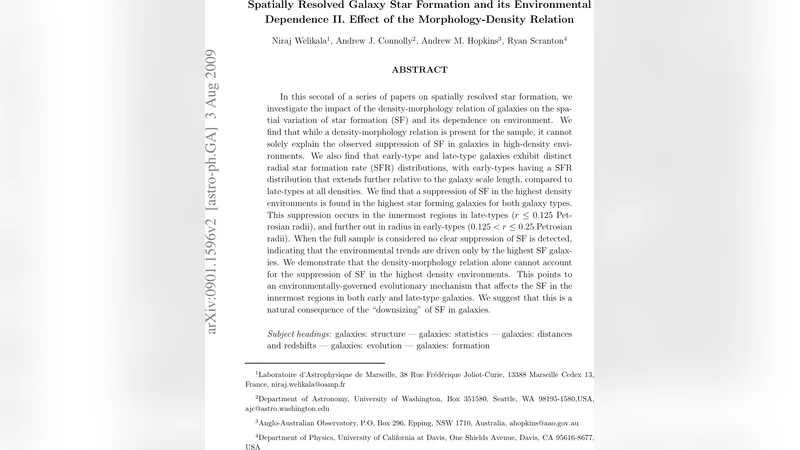 Spatially Resolved Galaxy Star Formation and its Environmental   Dependence II. Effect of the Morphology-Density Relation