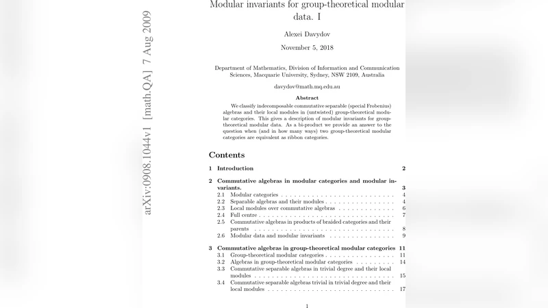 Modular invariants for group-theoretical modular data. I