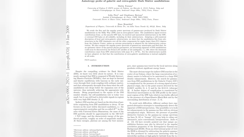 Anisotropy probe of galactic and extra-galactic Dark Matter   annihilations
