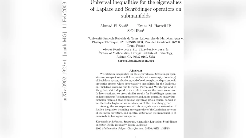 Universal inequalities for the eigenvalues of Schrodinger operators on   submanifolds