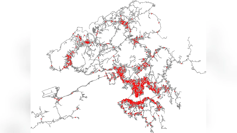 Street-based Topological Representations and Analyses for Predicting   Traffic Flow in GIS