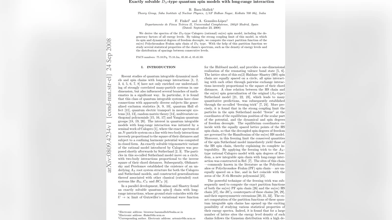 Exactly solvable D_N-type quantum spin models with long-range   interaction