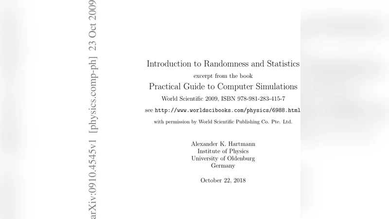 Introduction to Randomness and Statistics