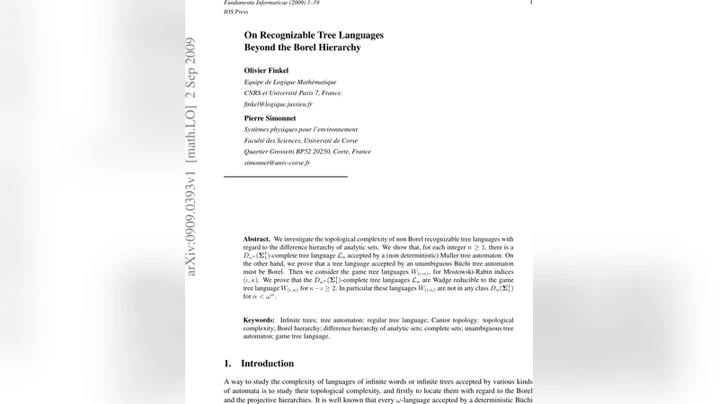 On Recognizable Tree Languages Beyond the Borel Hierarchy