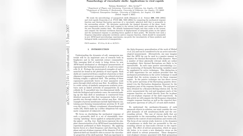 Nanorheology of viscoelastic shells: Applications to viral capsids