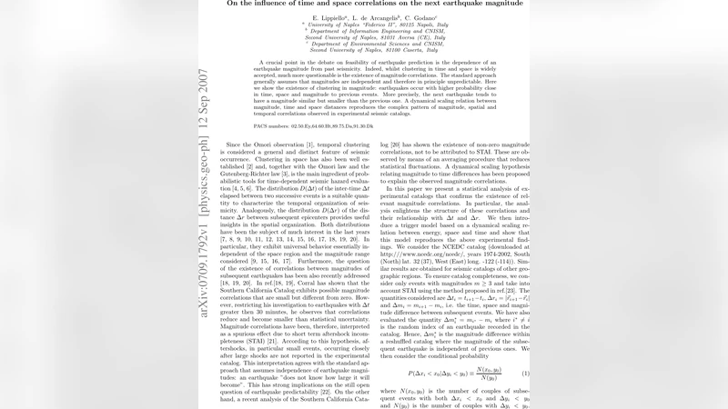 On the influence of time and space correlations on the next earthquake   magnitude