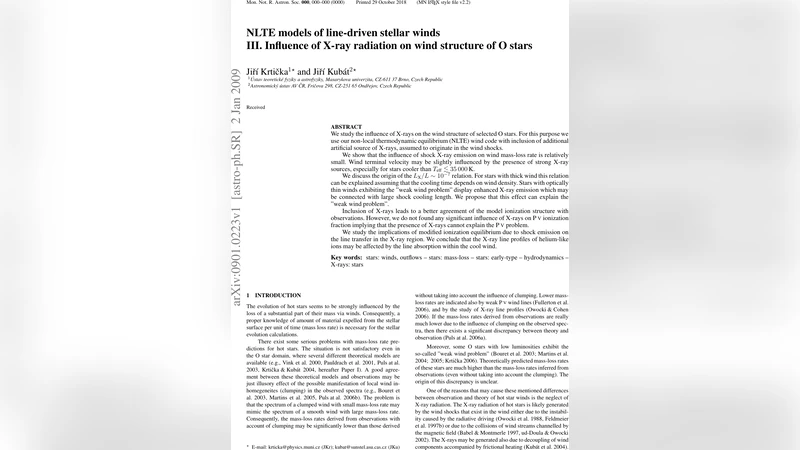 NLTE models of line-driven stellar winds III. Influence of X-ray   radiation on wind structure of O stars