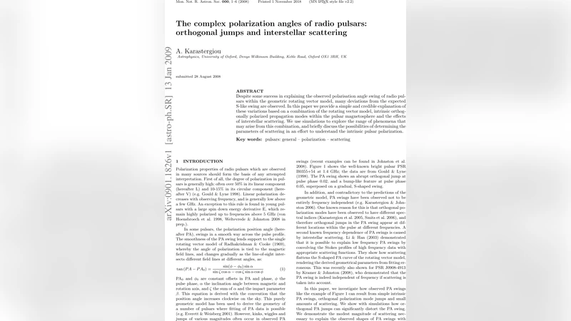 The complex polarization angles of radio pulsars: orthogonal jumps and   interstellar scattering