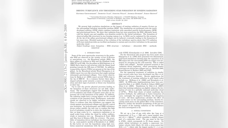 Driving Turbulence and Triggering Star Formation by Ionizing Radiation