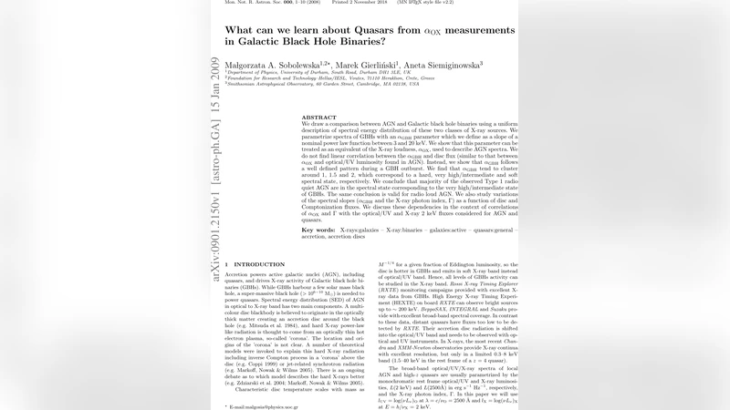 What can we learn about quasars from alpha_OX measurements in galactic   black hole binaries?