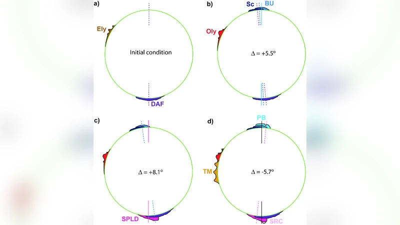 True polar wander driven by late-stage volcanism and the distribution of   paleopolar deposits on Mars
