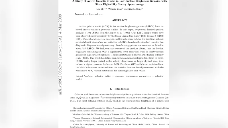 A Study of Active Galactic Nuclei in Low Surface Brightness Galaxies   with Sloan Digital Sky Survey Spectroscopy