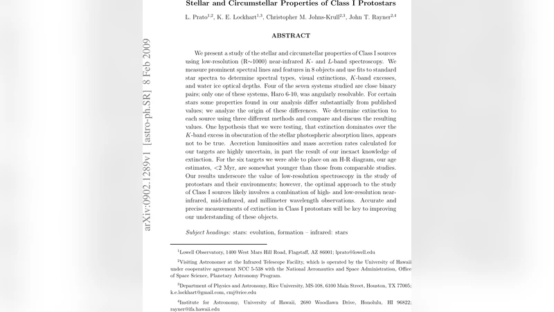 Stellar and Circumstellar Properties of Class I Protostars