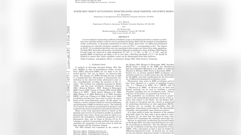 Kuiper Belt Object Occultations: Expected Rates, False Positives, and   Survey Design