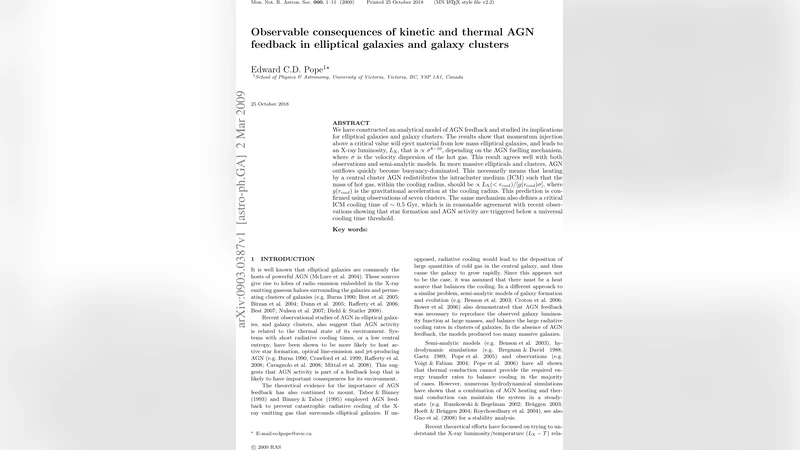 Observable consequences of kinetic and thermal AGN feedback in   elliptical galaxies and galaxy clusters