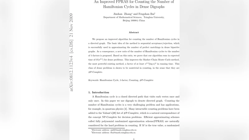 Improved Approximation for the Number of Hamiltonian Cycles in Dense   Digraphs