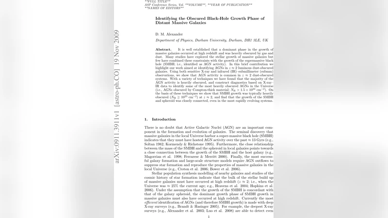 Identifying the Obscured Black-Hole Growth Phase of Distant Massive   Galaxies