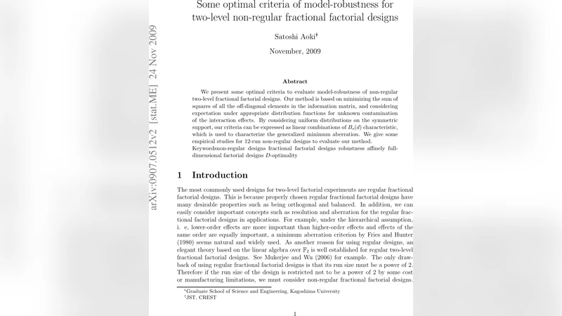 Some optimal criteria of model-robustness for two-level non-regular   fractional factorial designs