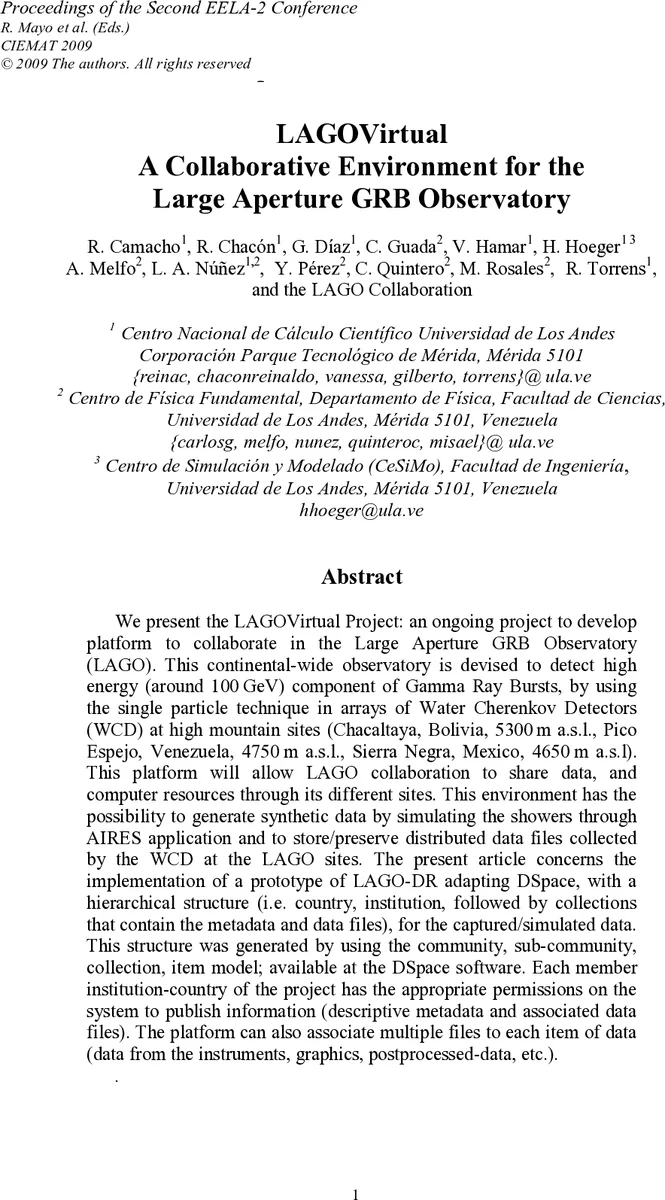 LAGOVirtual: A Collaborative Environment for the Large Aperture GRB   Observatory