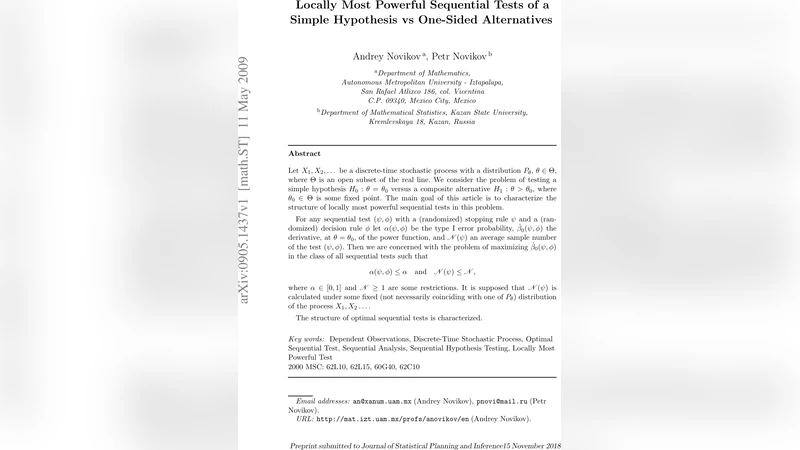 Locally most powerful sequential tests of a simple hypothesis vs   one-sided alternatives