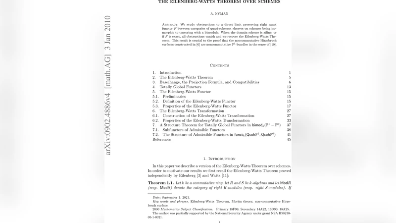 The Eilenberg-Watts theorem over schemes