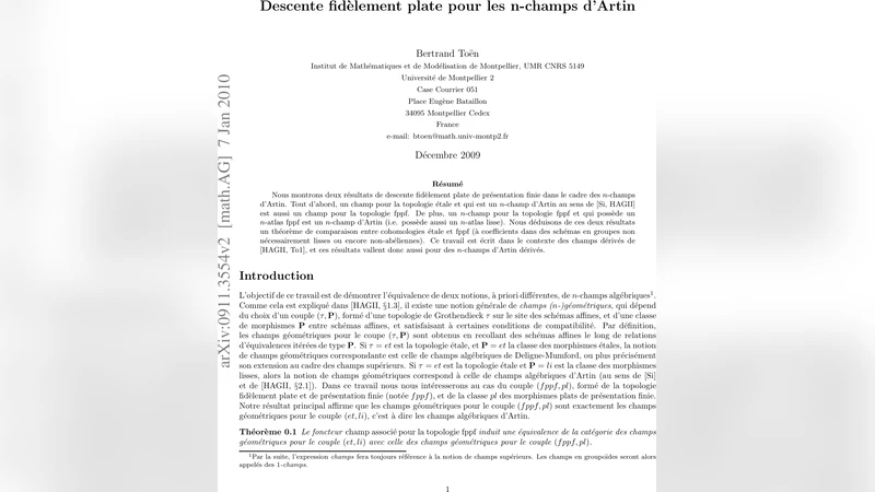 Flat descent for Artin n-stacks