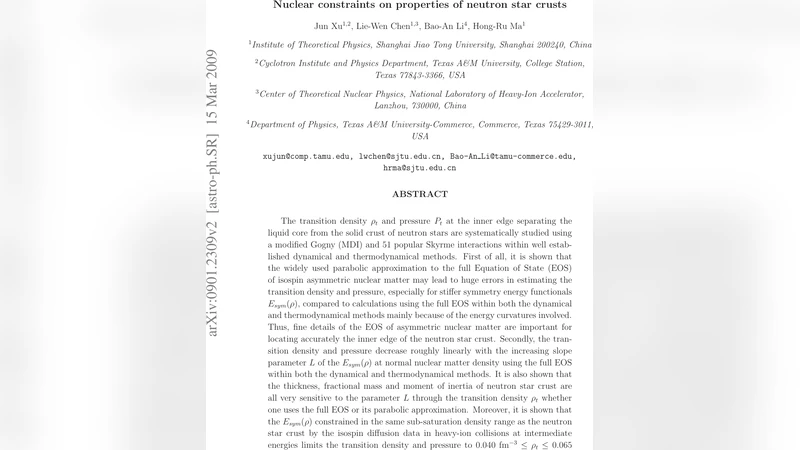 Nuclear constraints on properties of neutron star crusts