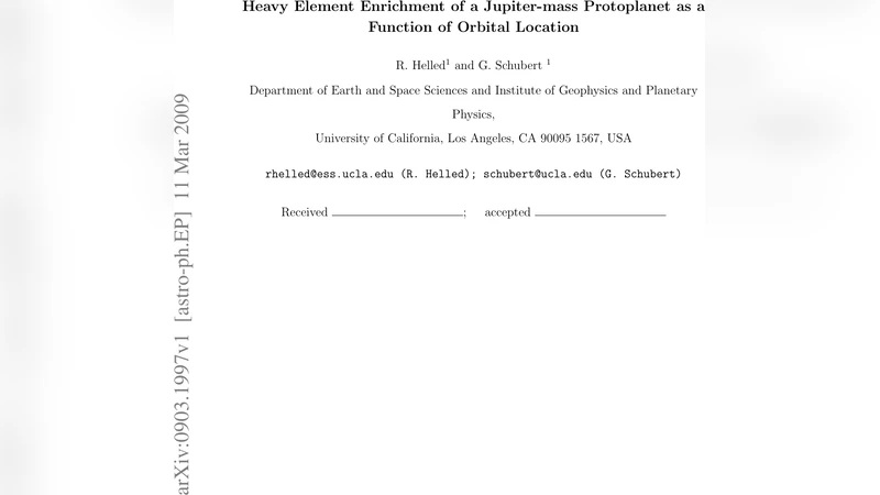 Heavy Element Enrichment of a Jupiter-mass Protoplanet as a Function of   Orbital Location