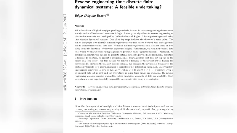 Reverse engineering time discrete finite dynamical systems: A feasible   undertaking?