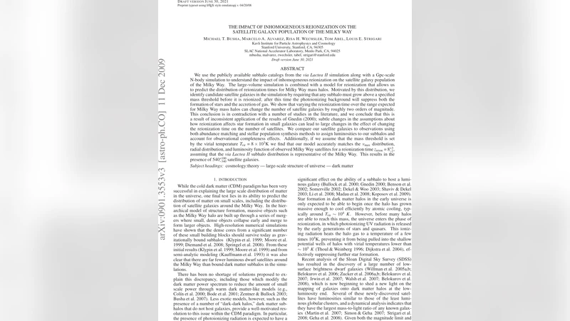The Impact of Inhomogeneous Reionization on the Satellite Galaxy   Population of the Milky Way