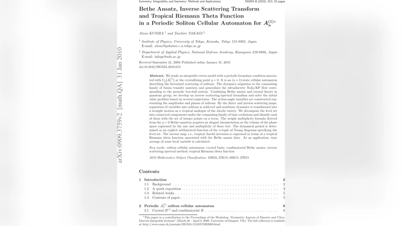 Bethe Ansatz, Inverse Scattering Transform and Tropical Riemann Theta   Function in a Periodic Soliton Cellular Automaton for A^{(1)}_n