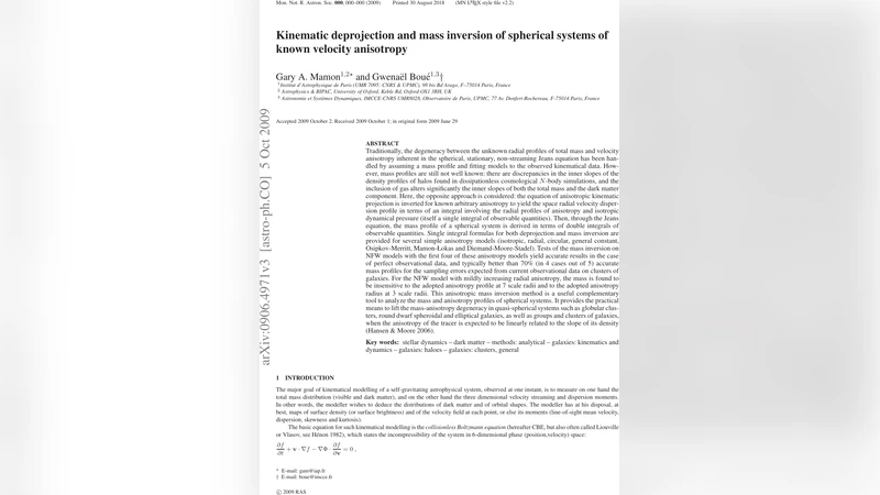Kinematic deprojection and mass inversion of spherical systems of known   velocity anisotropy