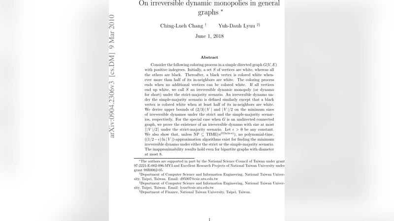On irreversible dynamic monopolies in general graphs