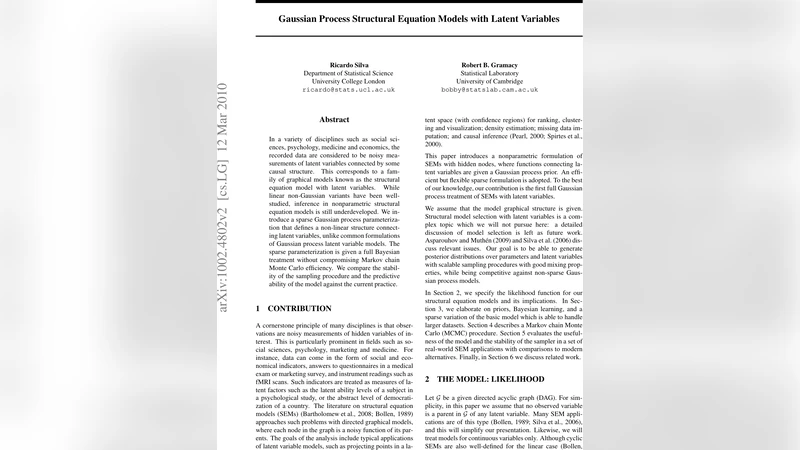 Gaussian Process Structural Equation Models with Latent Variables