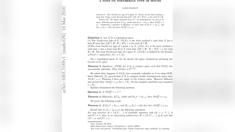 A note on Noetherian type of spaces