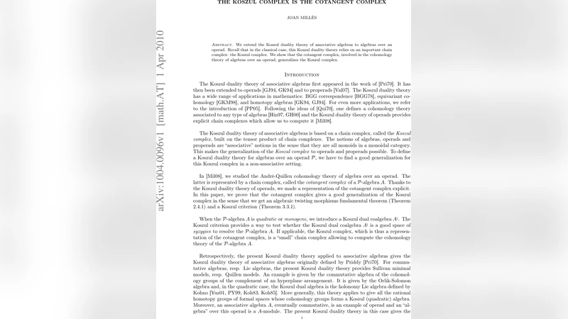 The Koszul complex is the cotangent complex