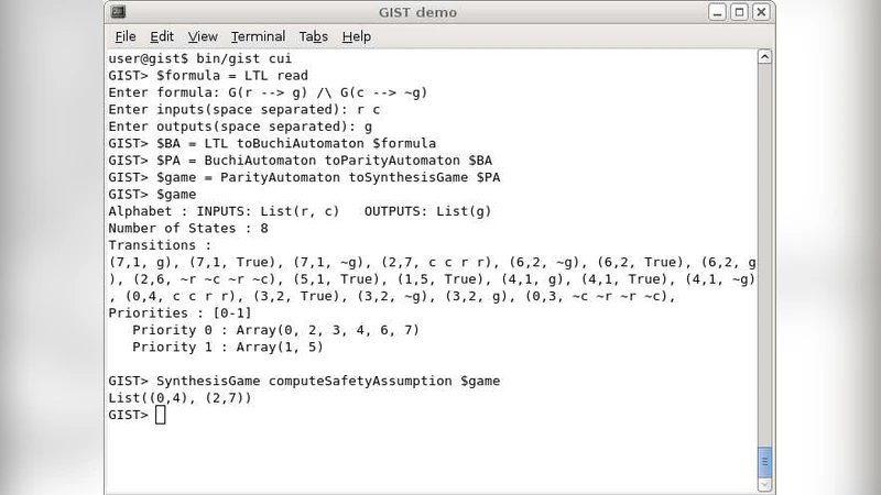GIST: A Solver for Probabilistic Games